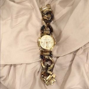 Michael Kors tortoise watch